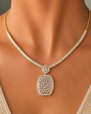 Poppy Jaal Motif Necklace Set