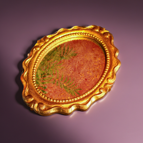 Mirror Trays - Glistening Gold Foil Glamour