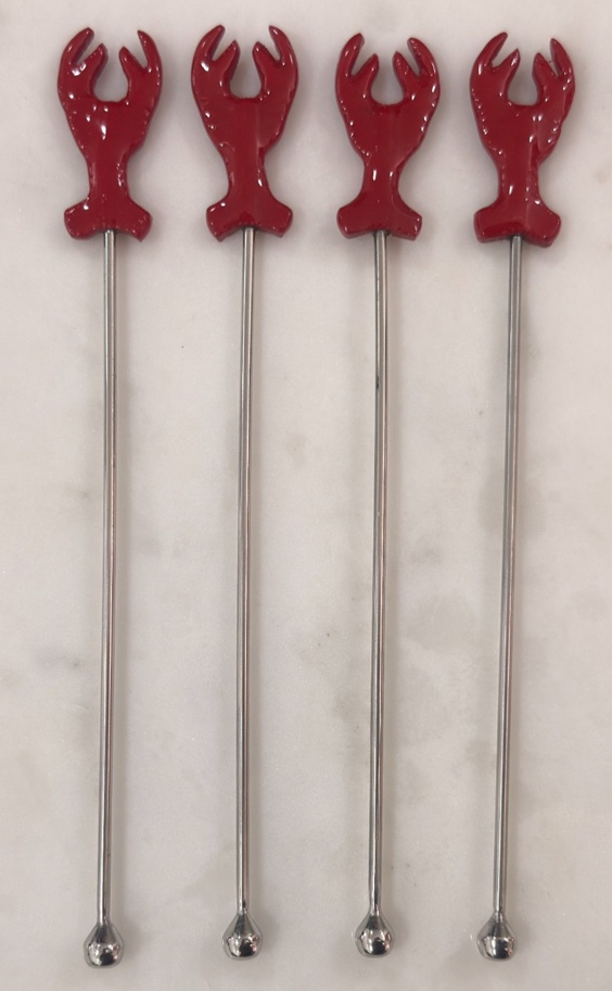 Lobster Cocktail Stirrer (Set of 4)