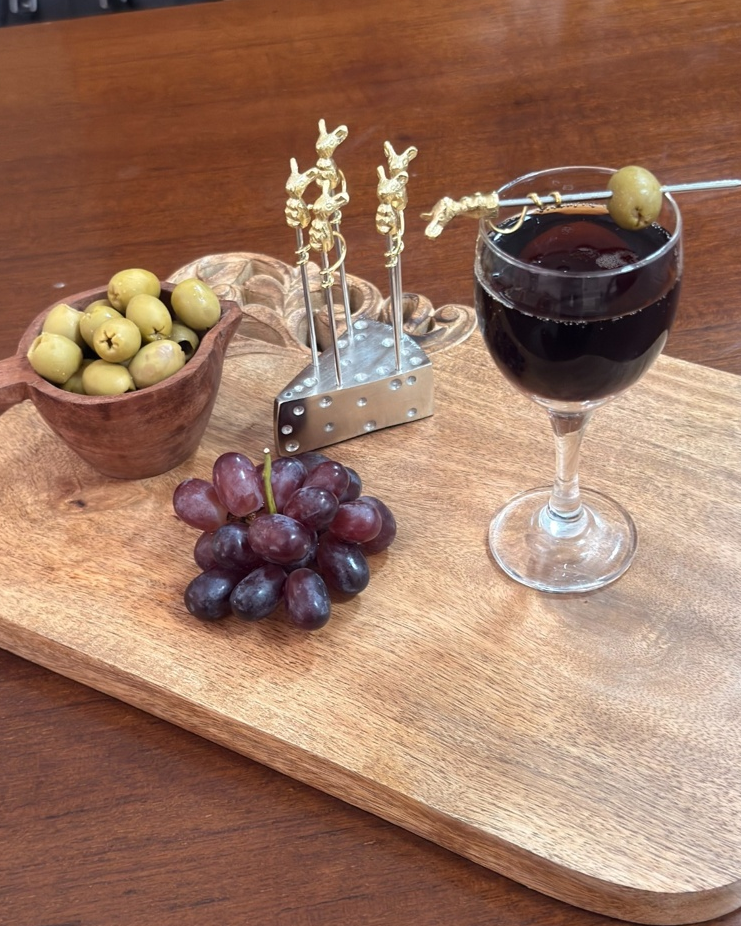 Mouse Cheese Picks Set with Stand (Set of 7)