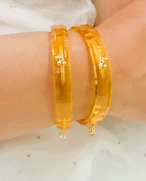 Preet Acrylic With Ghungru Bangles