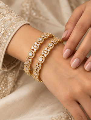 Noor-e-Shaahi Crystal Bangles