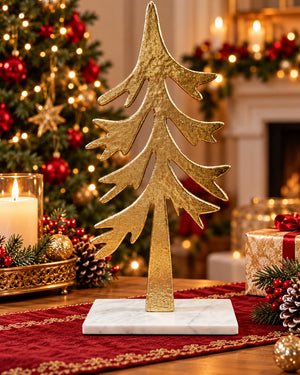 Golden Christmas Tree Large - Christmas decor