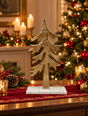 Golden Christmas Tree Small - Christmas decor