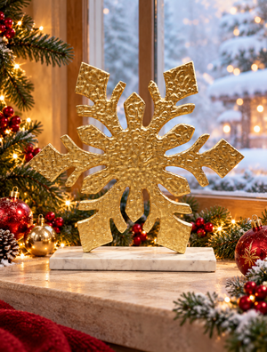 Aurelia Golden Snowflake - Christmas decor