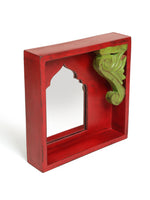 Mirror - Antique Red and Green