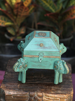 Mewar Box with Elephant legs